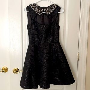 Black babydoll dress